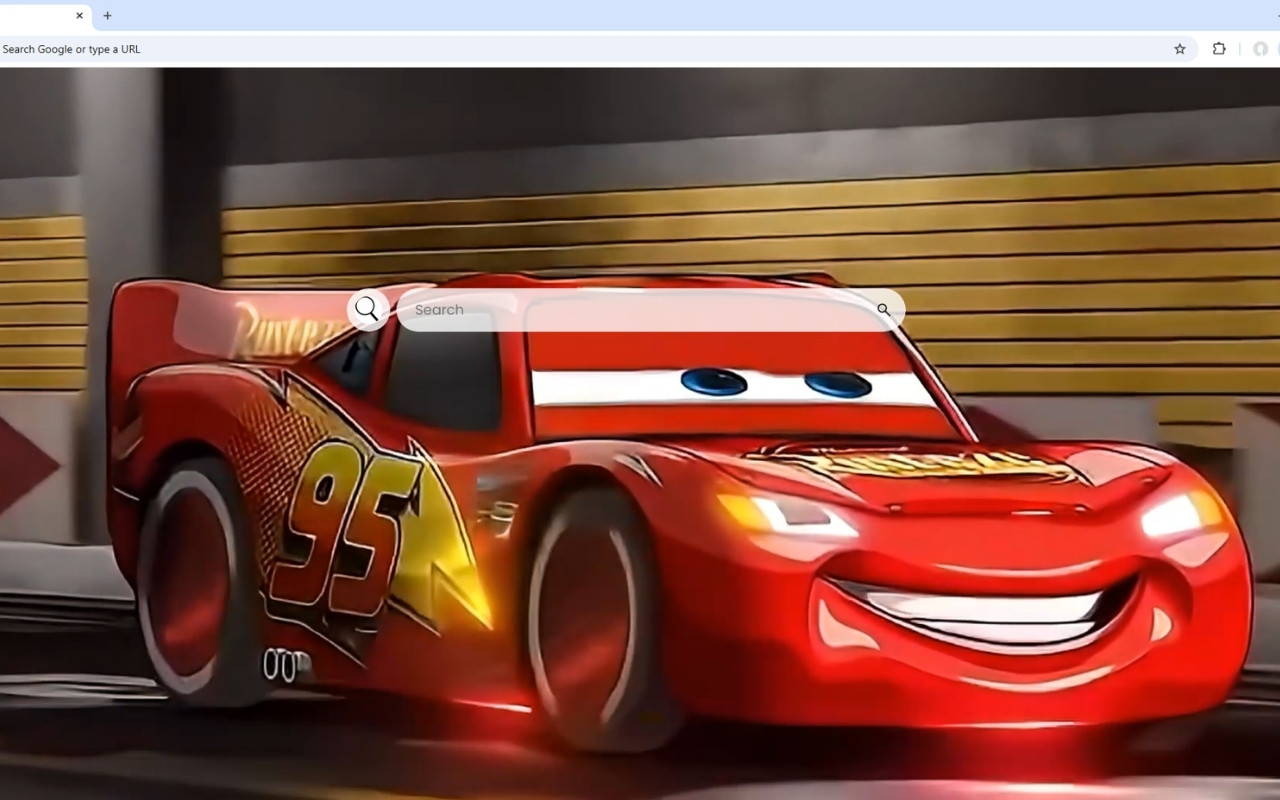 Lightning McQueen Live Wallpaper chrome谷歌浏览器插件_扩展第1张截图