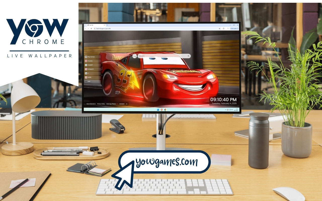 Lightning McQueen Live Wallpaper chrome谷歌浏览器插件_扩展第3张截图