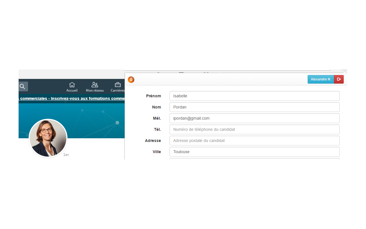Jobaffinity chrome谷歌浏览器插件_扩展第1张截图