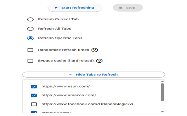 Refreshy chrome谷歌浏览器插件_扩展第2张截图