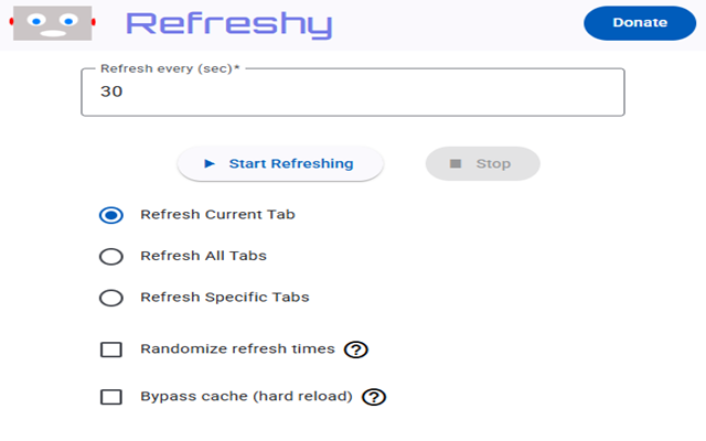 Refreshy chrome谷歌浏览器插件_扩展第3张截图