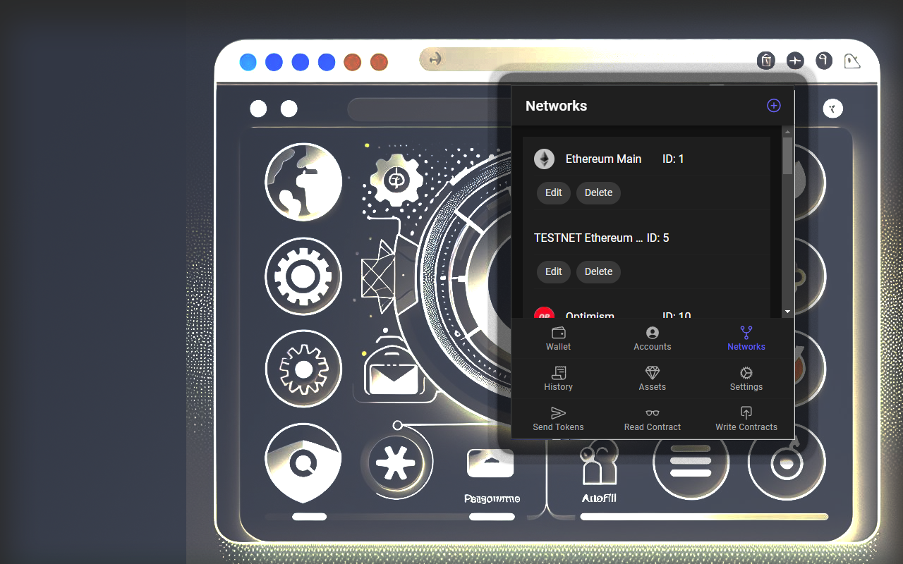 Clear EVM Wallet (CLW) chrome谷歌浏览器插件_扩展第5张截图