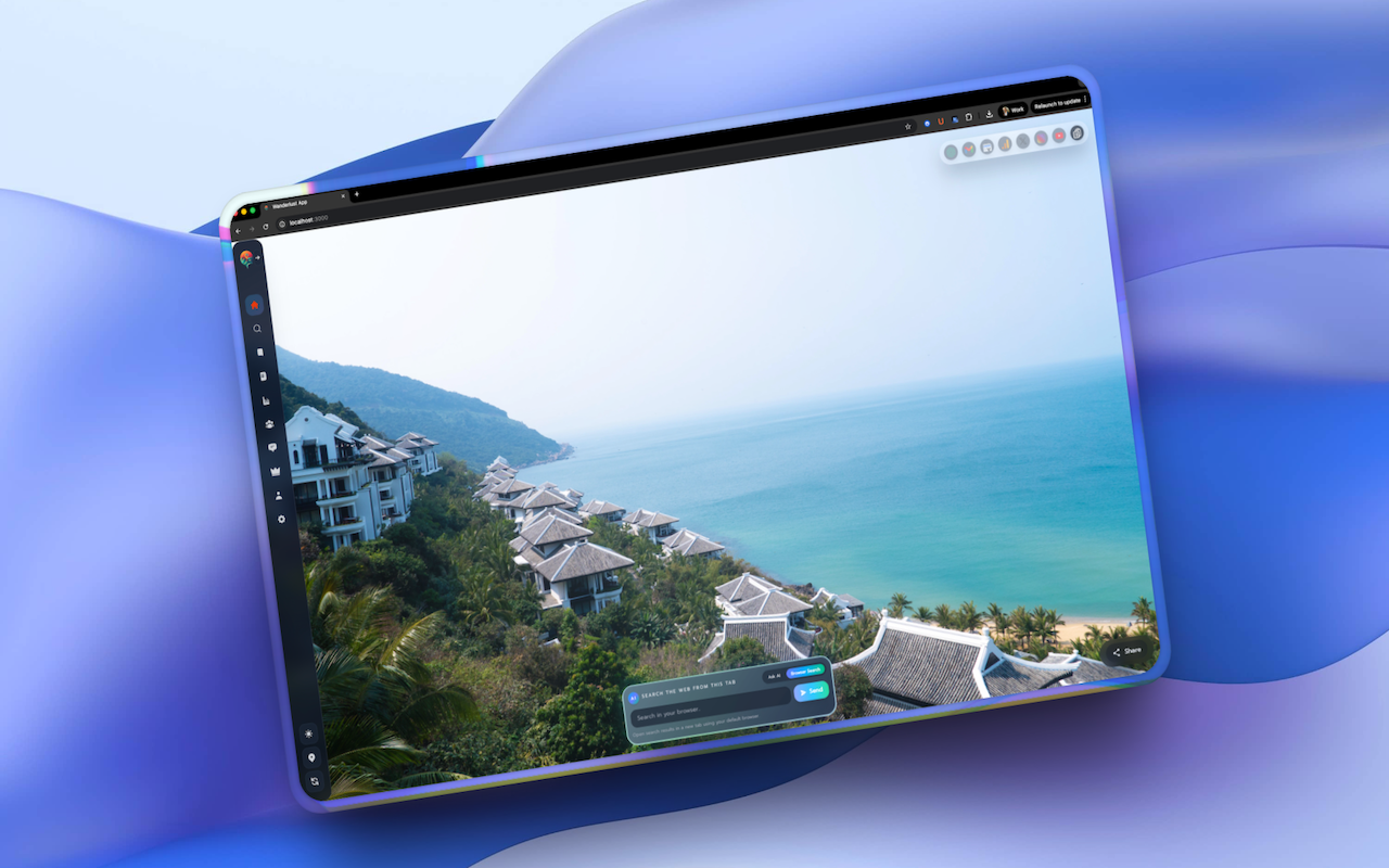 Wanderlust New Tab chrome谷歌浏览器插件_扩展第1张截图