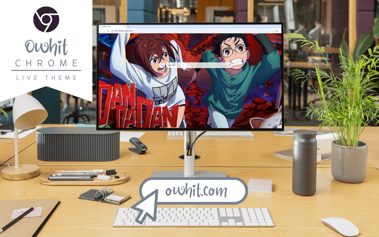 Dandadan Live Wallpaper chrome谷歌浏览器插件_扩展第1张截图