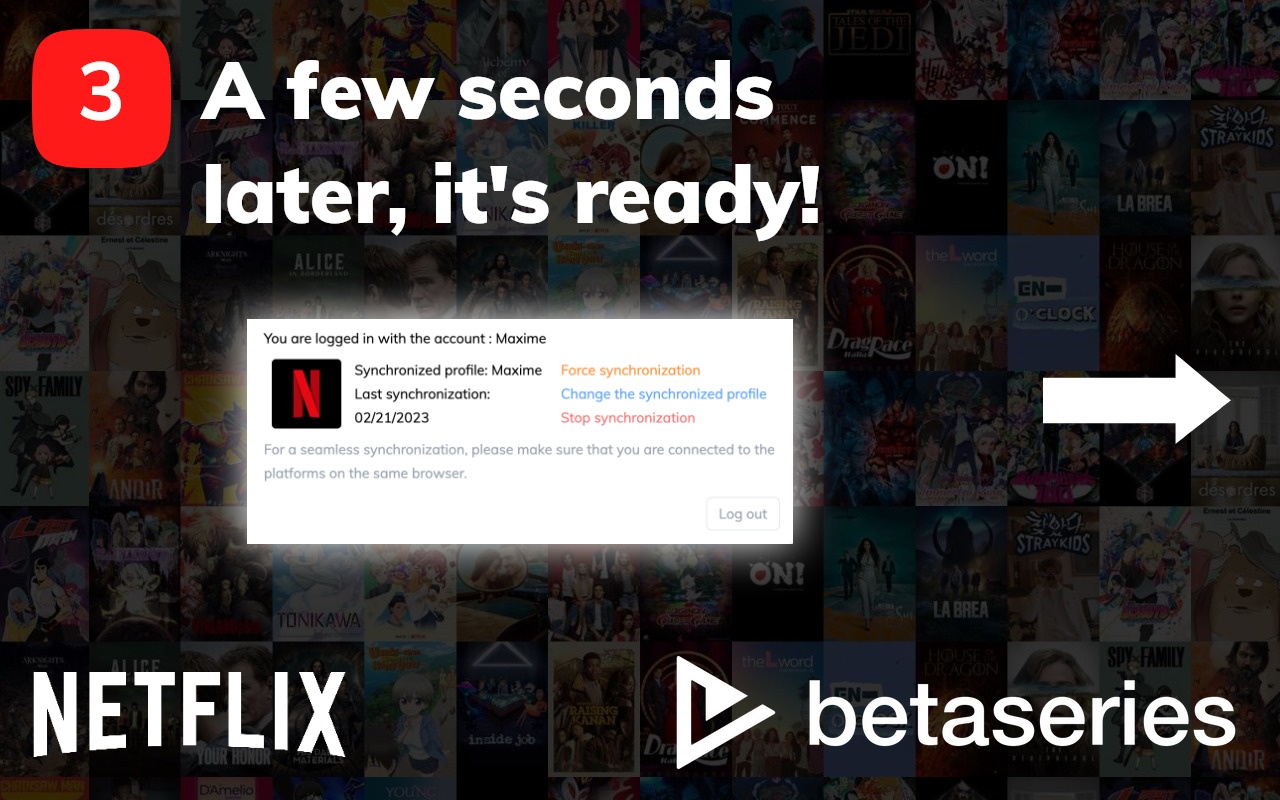 Extension BetaSeries chrome谷歌浏览器插件_扩展第3张截图