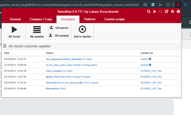 SwissNow OnPrem - ServiceNOW toolbox chrome谷歌浏览器插件_扩展第2张截图