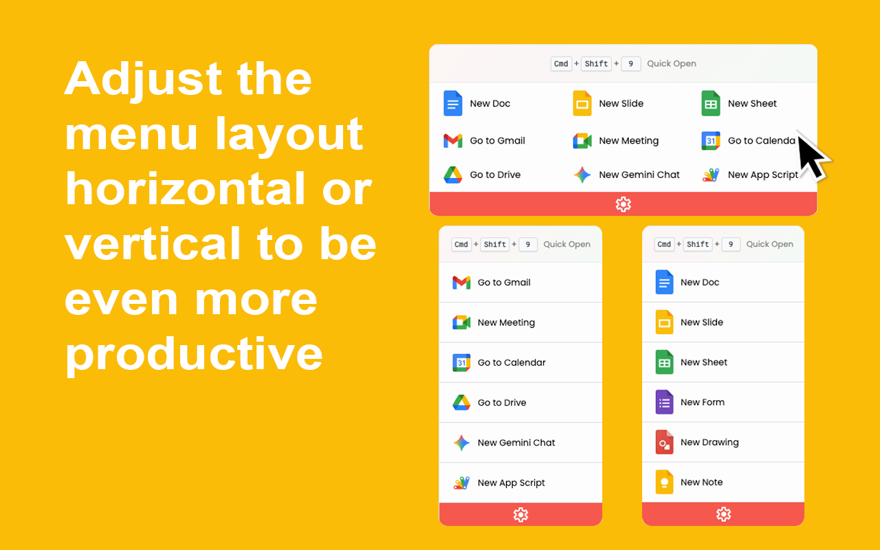 快速创建 Google Workspace chrome谷歌浏览器插件_扩展第1张截图