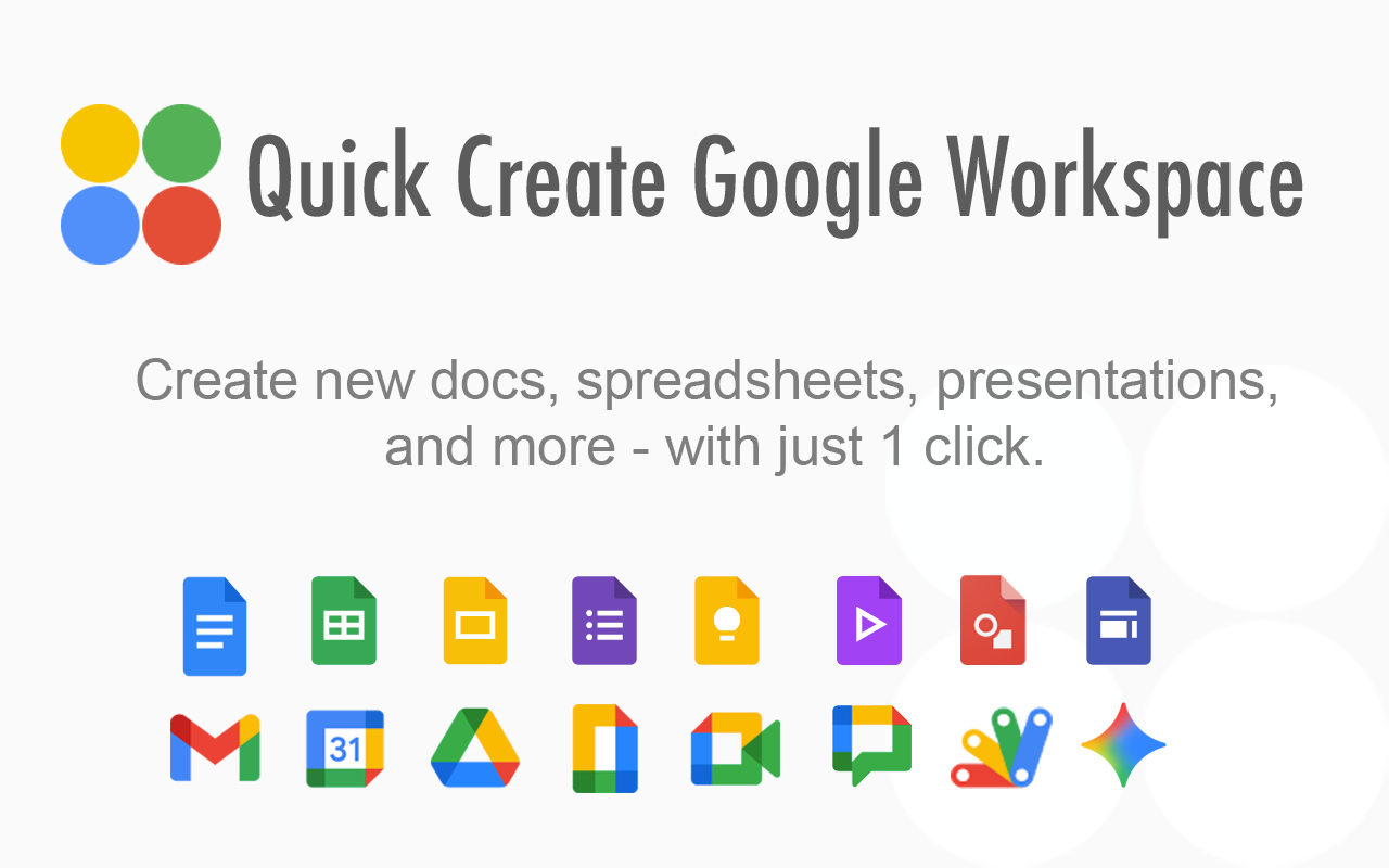 快速创建 Google Workspace chrome谷歌浏览器插件_扩展第3张截图