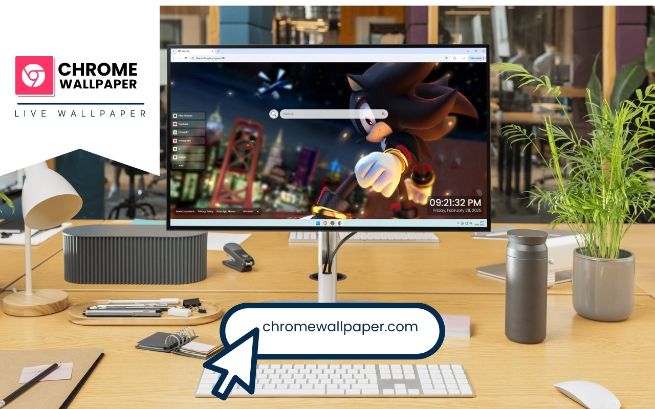 Shadow the Hedgehog Live Wallpaper chrome谷歌浏览器插件_扩展第1张截图