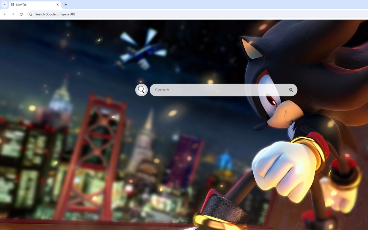 Shadow the Hedgehog Live Wallpaper chrome谷歌浏览器插件_扩展第3张截图