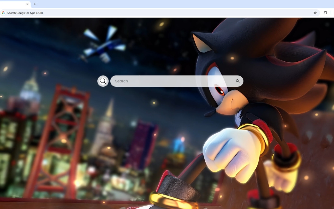 Shadow the Hedgehog Live Wallpaper chrome谷歌浏览器插件_扩展第5张截图