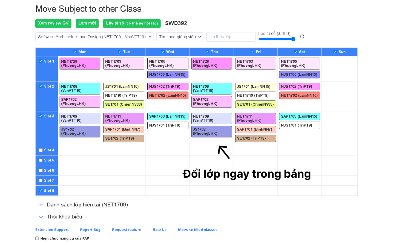 FPTU Move Out Class Tool chrome谷歌浏览器插件_扩展第1张截图