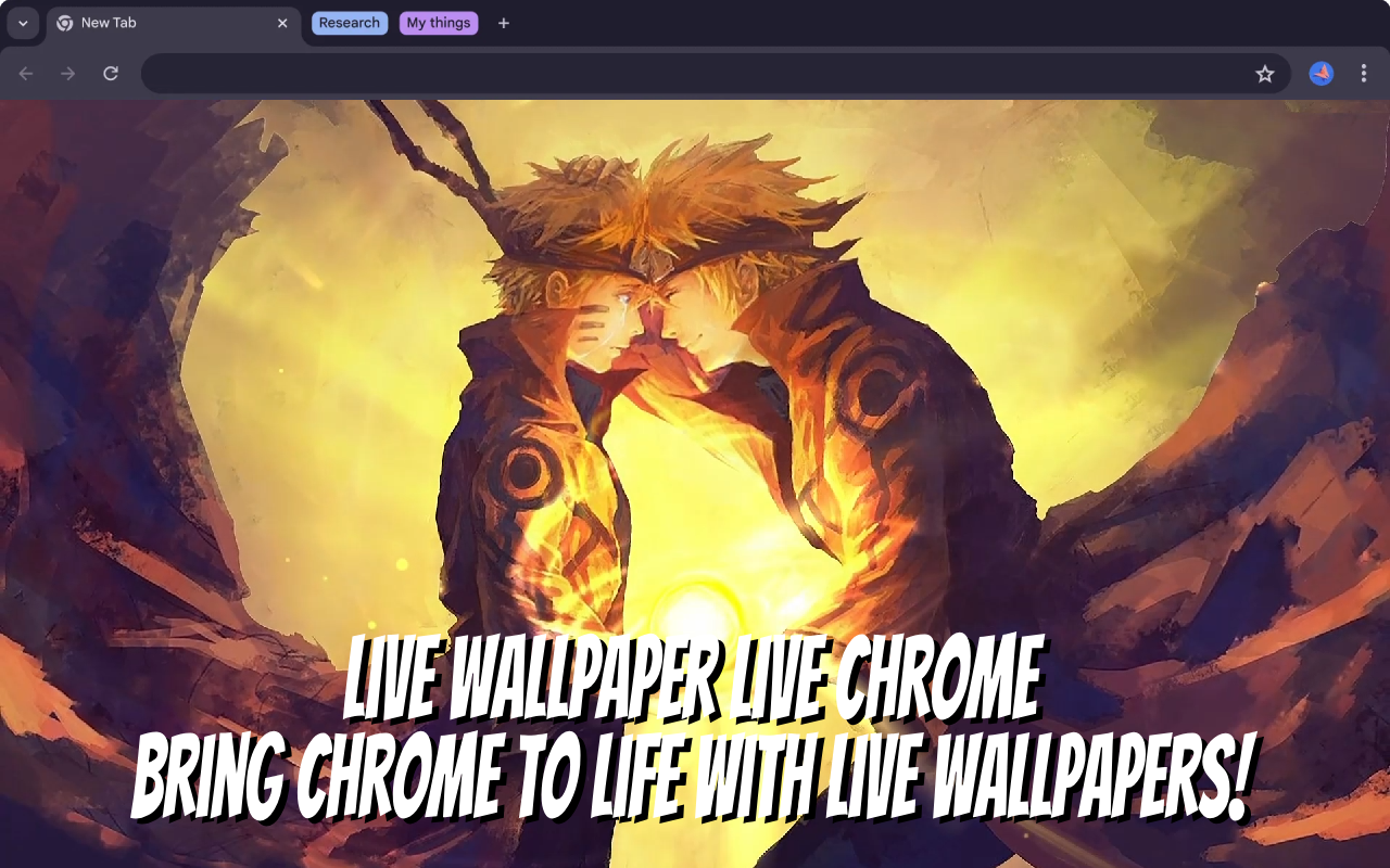 Minato And Naruto Live Wallpaper chrome谷歌浏览器插件_扩展第1张截图