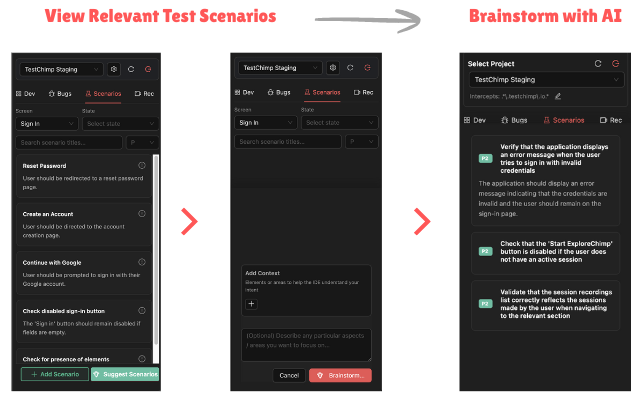 TestChimp - AI Co-Pilot for QA teams chrome谷歌浏览器插件_扩展第2张截图