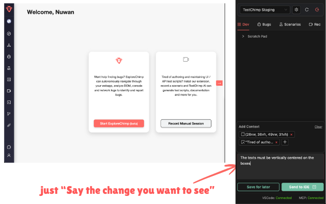 TestChimp - AI Co-Pilot for QA teams chrome谷歌浏览器插件_扩展第4张截图