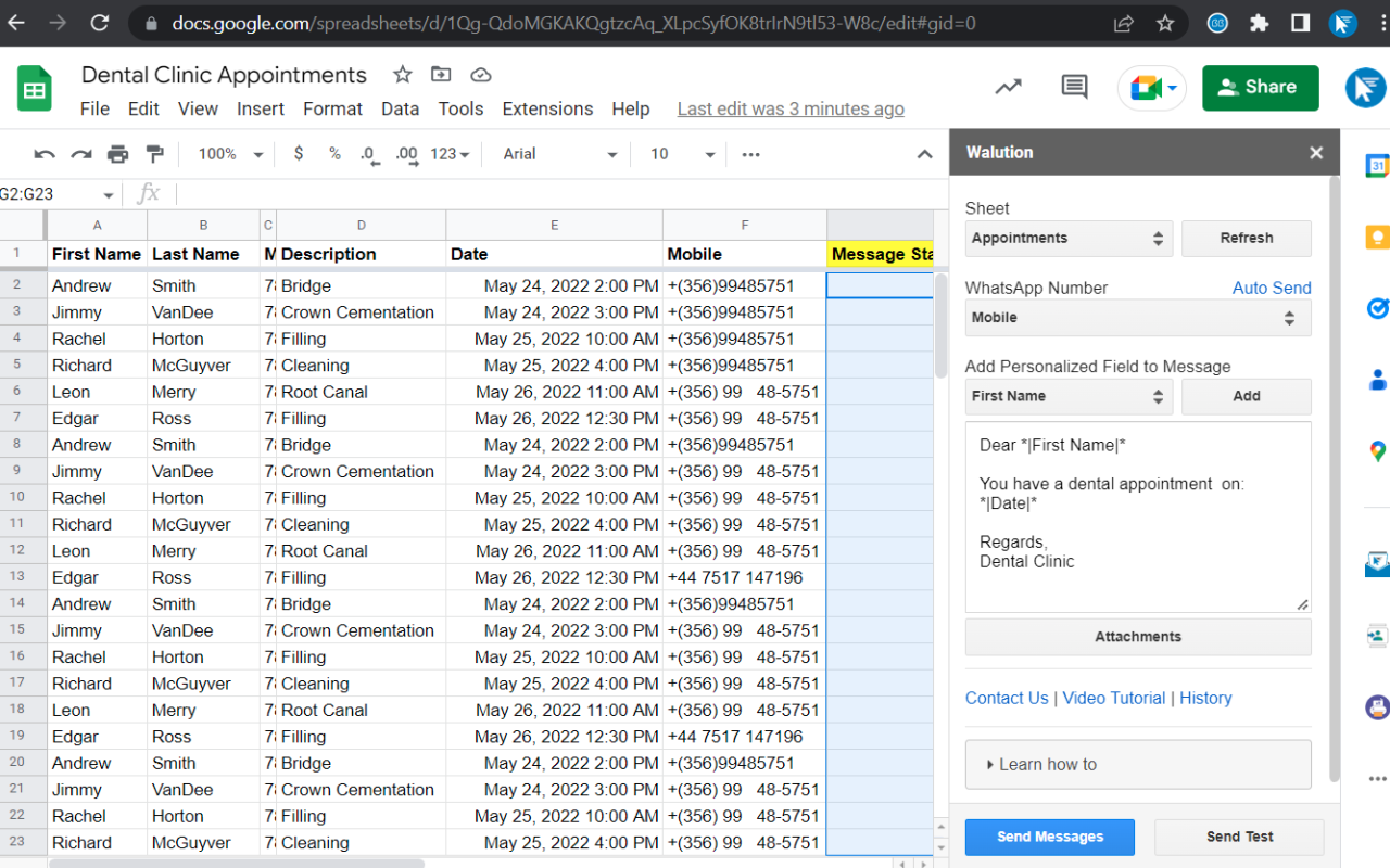 Walution - WhatsApp Sender chrome谷歌浏览器插件_扩展第2张截图