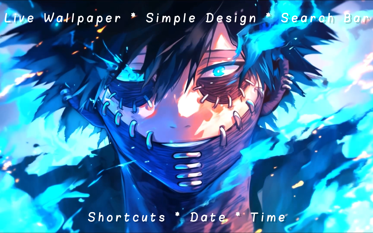 Dabi Blueflame Live Wallpaper chrome谷歌浏览器插件_扩展第1张截图