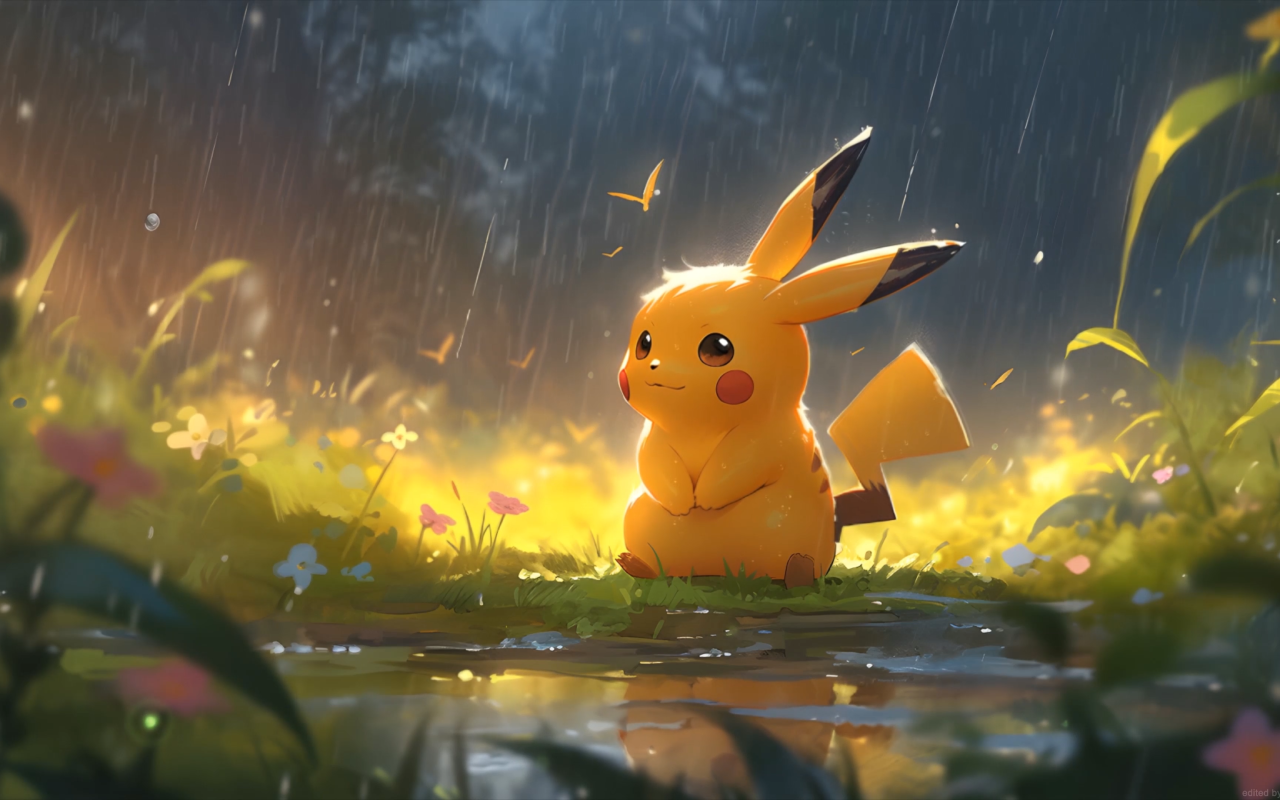 Pokemon Pikachu Live Wallpaper New Tab chrome谷歌浏览器插件_扩展第3张截图