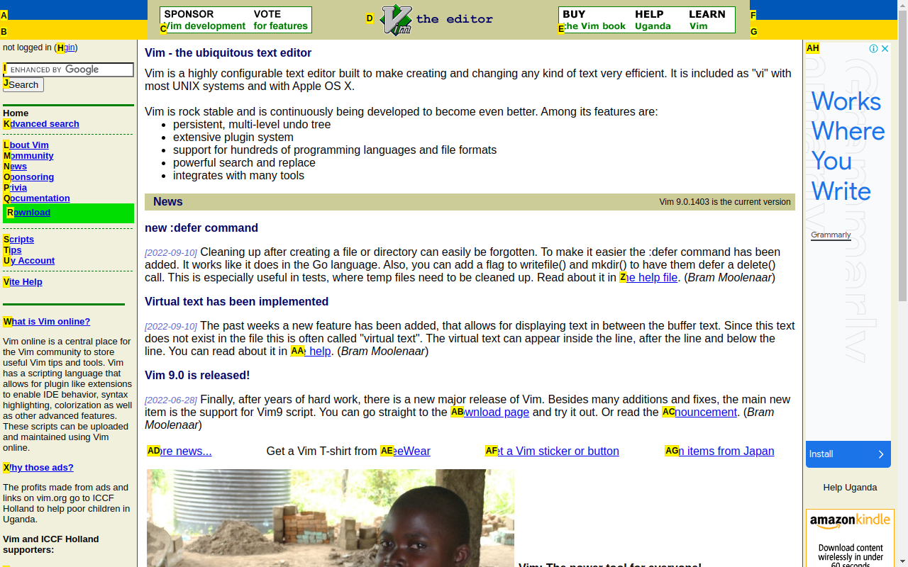 Vimmatic chrome谷歌浏览器插件_扩展第1张截图