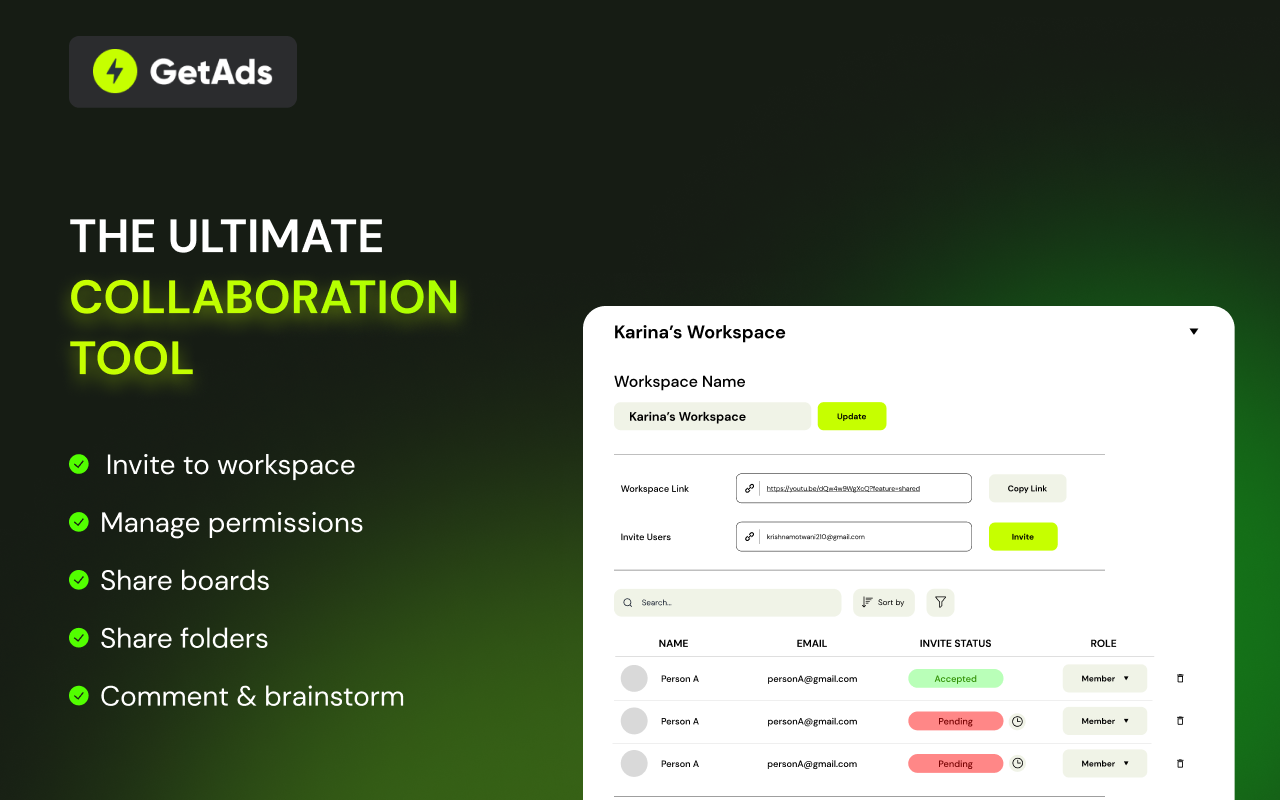 GetAds — Save Ads From Ad Libraries With One Click chrome谷歌浏览器插件_扩展第2张截图