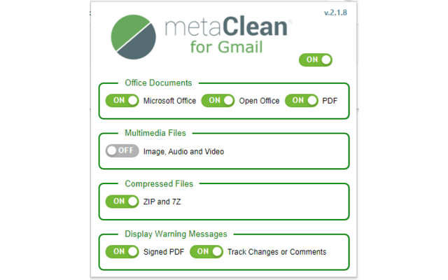 MetaClean for Gmail chrome谷歌浏览器插件_扩展第3张截图