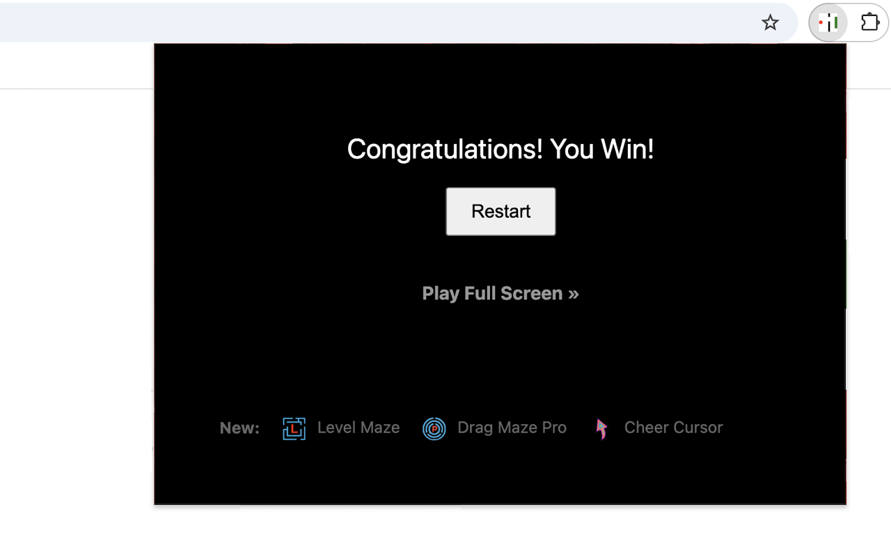 Drag Maze: Back-and-forth Blockers chrome谷歌浏览器插件_扩展第3张截图