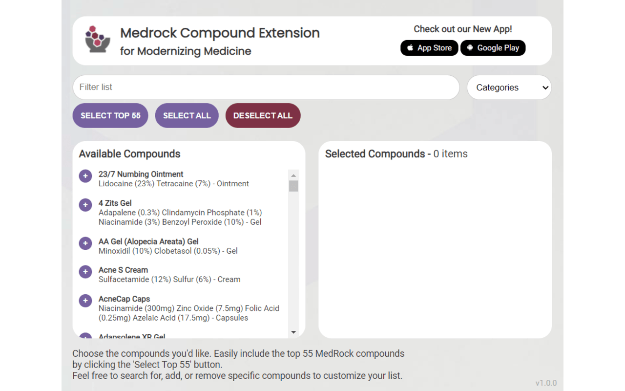 Medrock Compound Extension chrome谷歌浏览器插件_扩展第1张截图