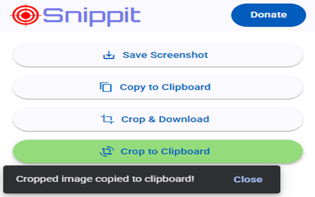 Snippit chrome谷歌浏览器插件_扩展第2张截图