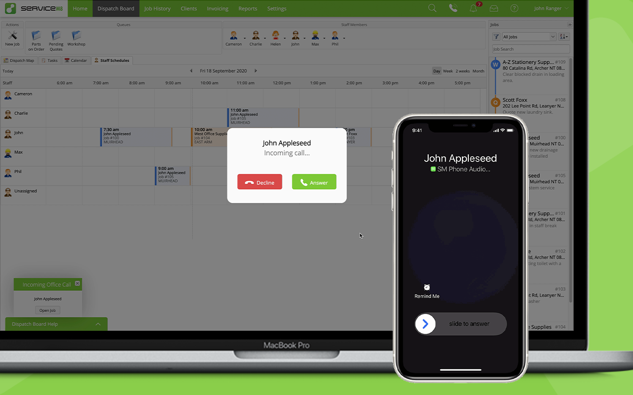 ServiceM8 Phone chrome谷歌浏览器插件_扩展第2张截图