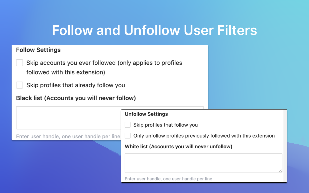 SkyFollow - Bluesky Mass Follow Tool chrome谷歌浏览器插件_扩展第2张截图