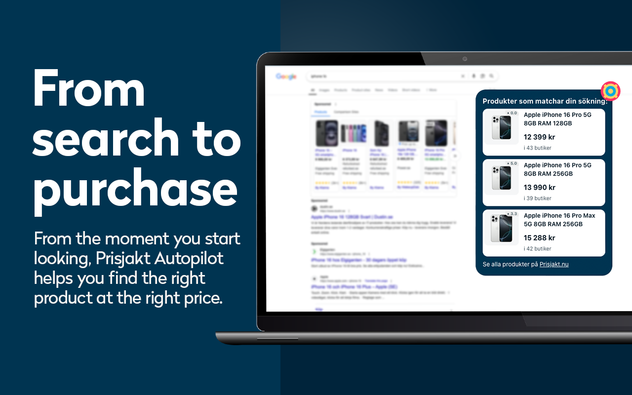 Prisjakt Autopilot chrome谷歌浏览器插件_扩展第1张截图