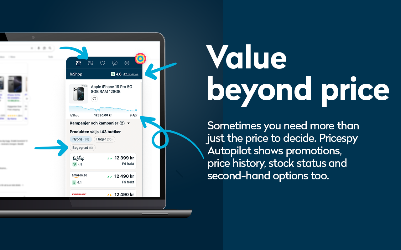 Prisjakt Autopilot chrome谷歌浏览器插件_扩展第2张截图
