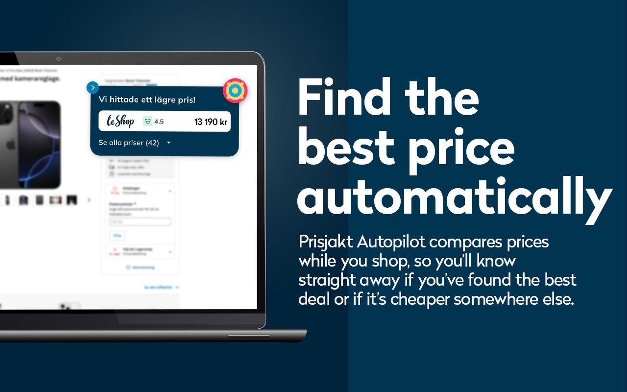 Prisjakt Autopilot chrome谷歌浏览器插件_扩展第4张截图