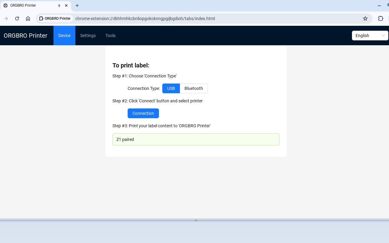 ORGBRO Printer chrome谷歌浏览器插件_扩展第3张截图