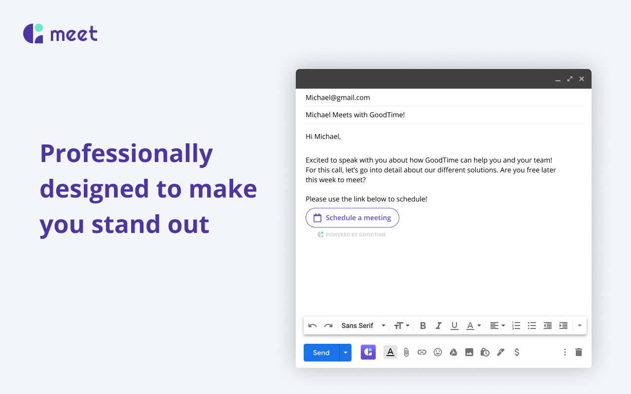 GoodTime Meet chrome谷歌浏览器插件_扩展第2张截图