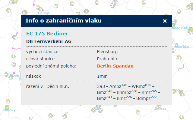 Řazení ČD pro Interaktivní mapu a GRAPP chrome谷歌浏览器插件_扩展第3张截图