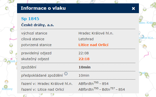 Řazení ČD pro Interaktivní mapu a GRAPP chrome谷歌浏览器插件_扩展第4张截图