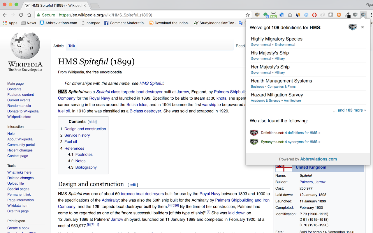 Abbreviations.com chrome谷歌浏览器插件_扩展第2张截图