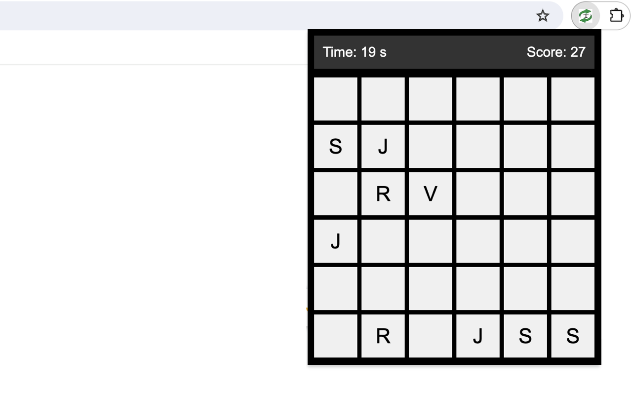 Letter Swap Game chrome谷歌浏览器插件_扩展第1张截图