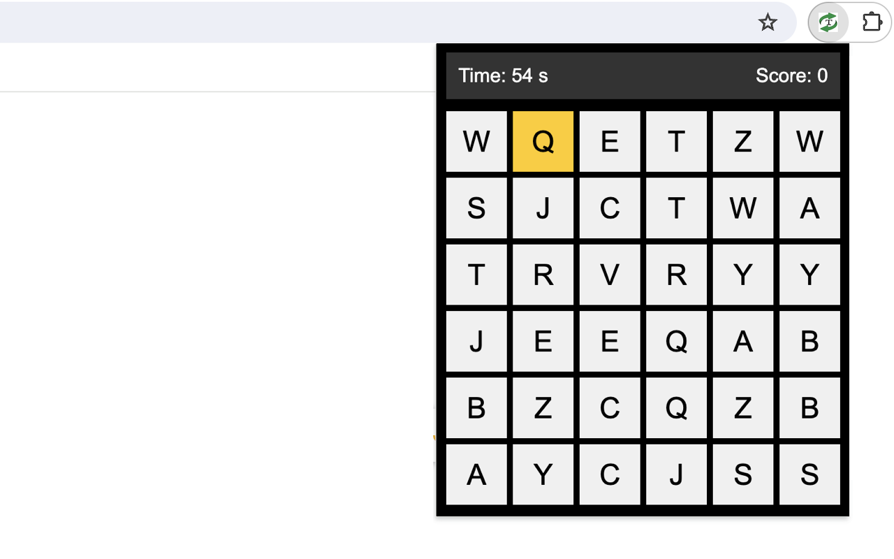 Letter Swap Game chrome谷歌浏览器插件_扩展第4张截图