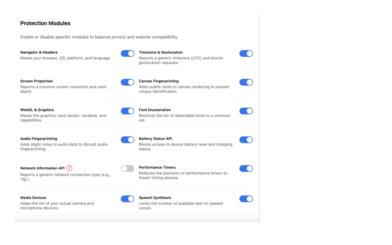 Fingerprint Protector chrome谷歌浏览器插件_扩展第1张截图