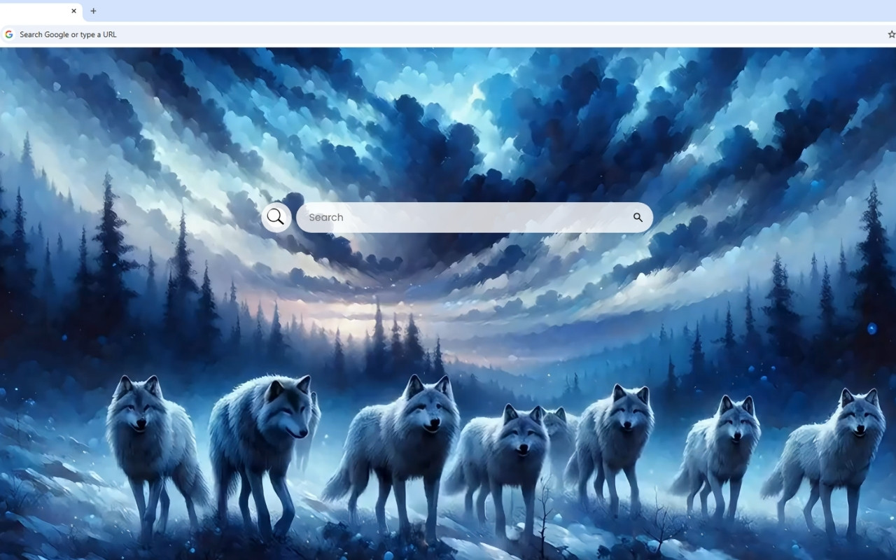 Wolf Live Wallpaper chrome谷歌浏览器插件_扩展第1张截图