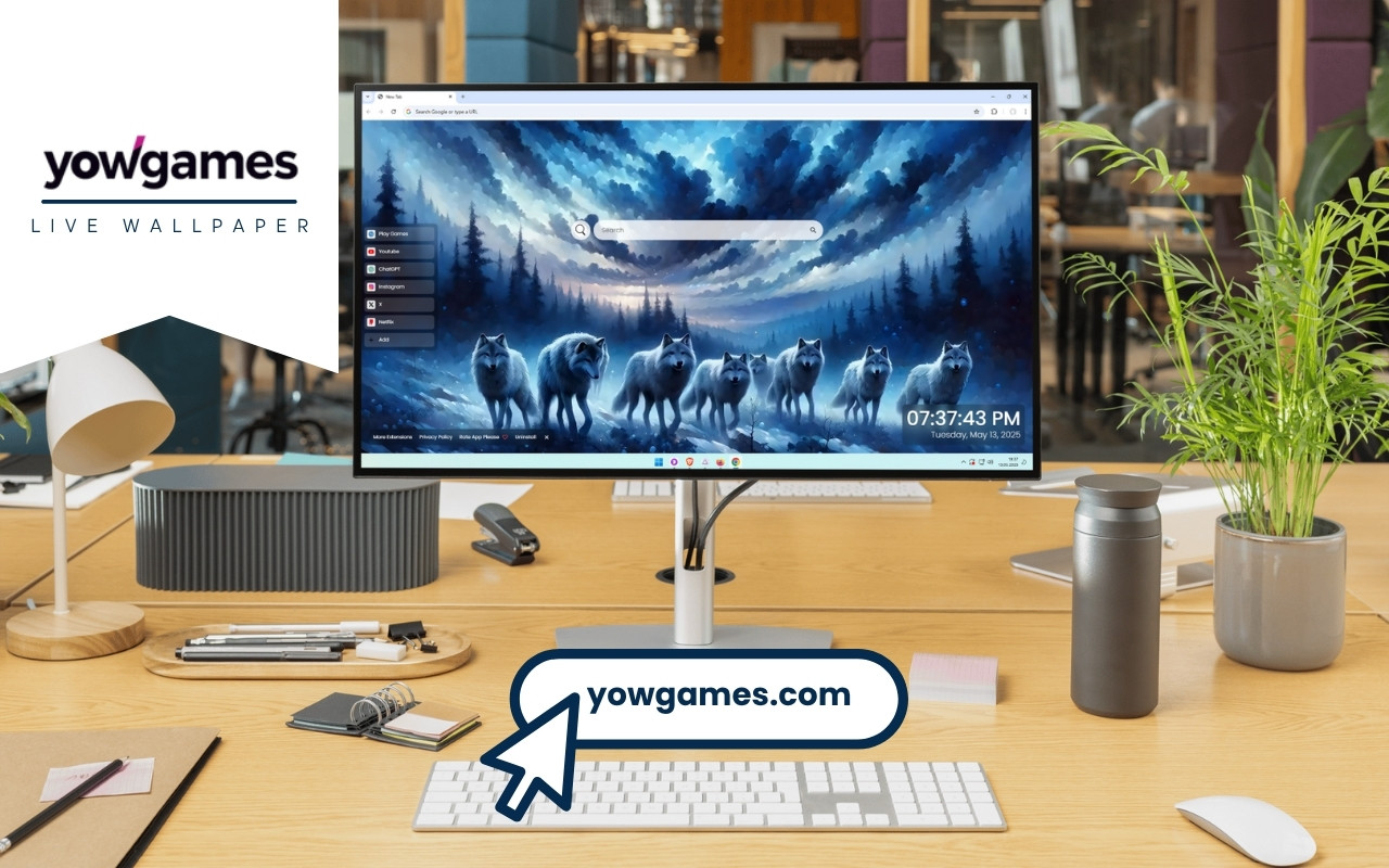 Wolf Live Wallpaper chrome谷歌浏览器插件_扩展第3张截图