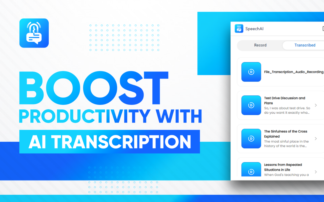 Note: AI Note Taker, Transcribe Speech To Text chrome谷歌浏览器插件_扩展第1张截图