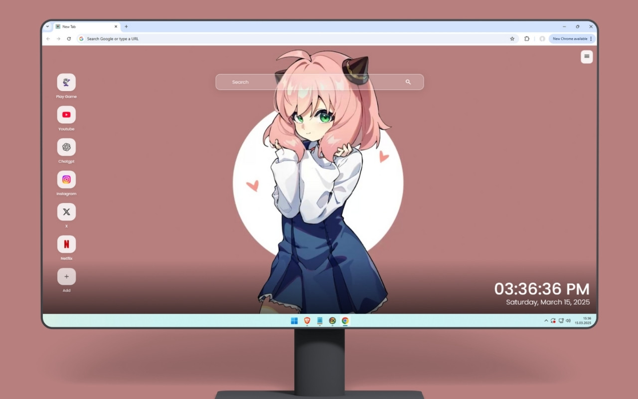 Anya Forger Wallpaper chrome谷歌浏览器插件_扩展第1张截图