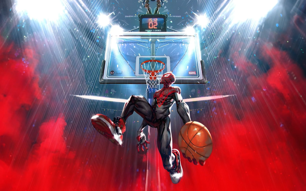 Spider-Man Basketball Live Wallpaper chrome谷歌浏览器插件_扩展第1张截图