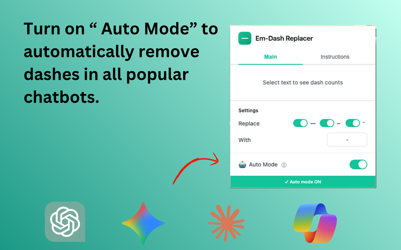 Em-Dash Replacer chrome谷歌浏览器插件_扩展第2张截图