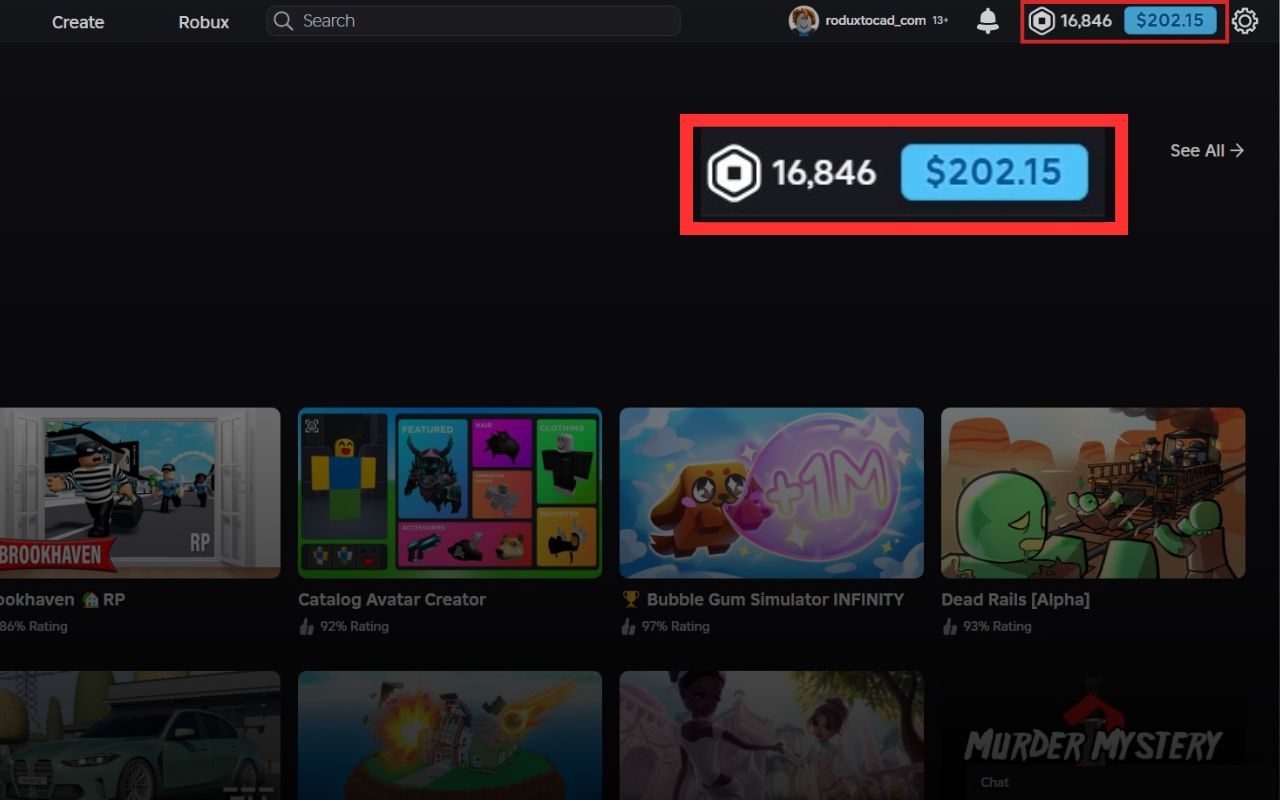 Robux to USD/GBP/CAD/EUR Calculator for Roblox chrome谷歌浏览器插件_扩展第1张截图