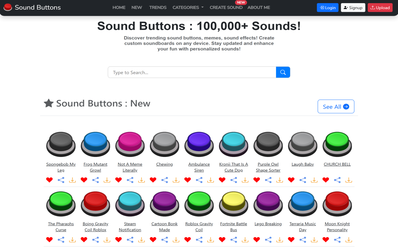 Sound Buttons Now chrome谷歌浏览器插件_扩展第4张截图