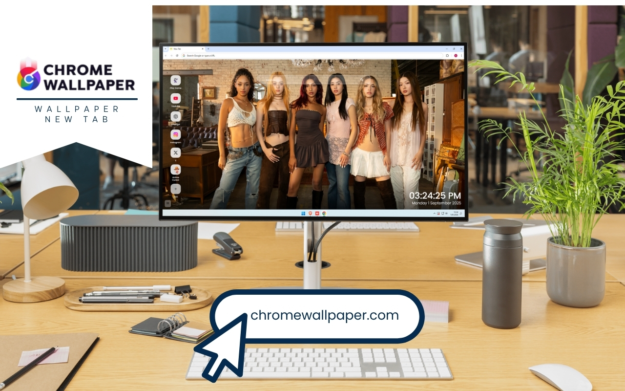 KATSEYE Wallpaper chrome谷歌浏览器插件_扩展第1张截图